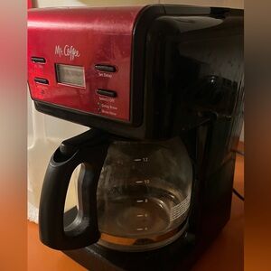 Rare red coffee maker